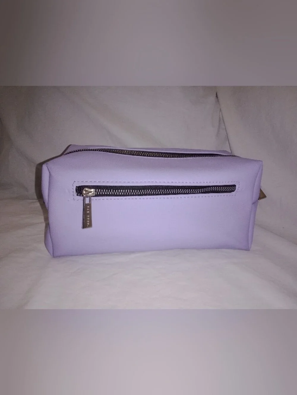 New Rae Dunn Purple Lilac Beauty Bag 2022.  10